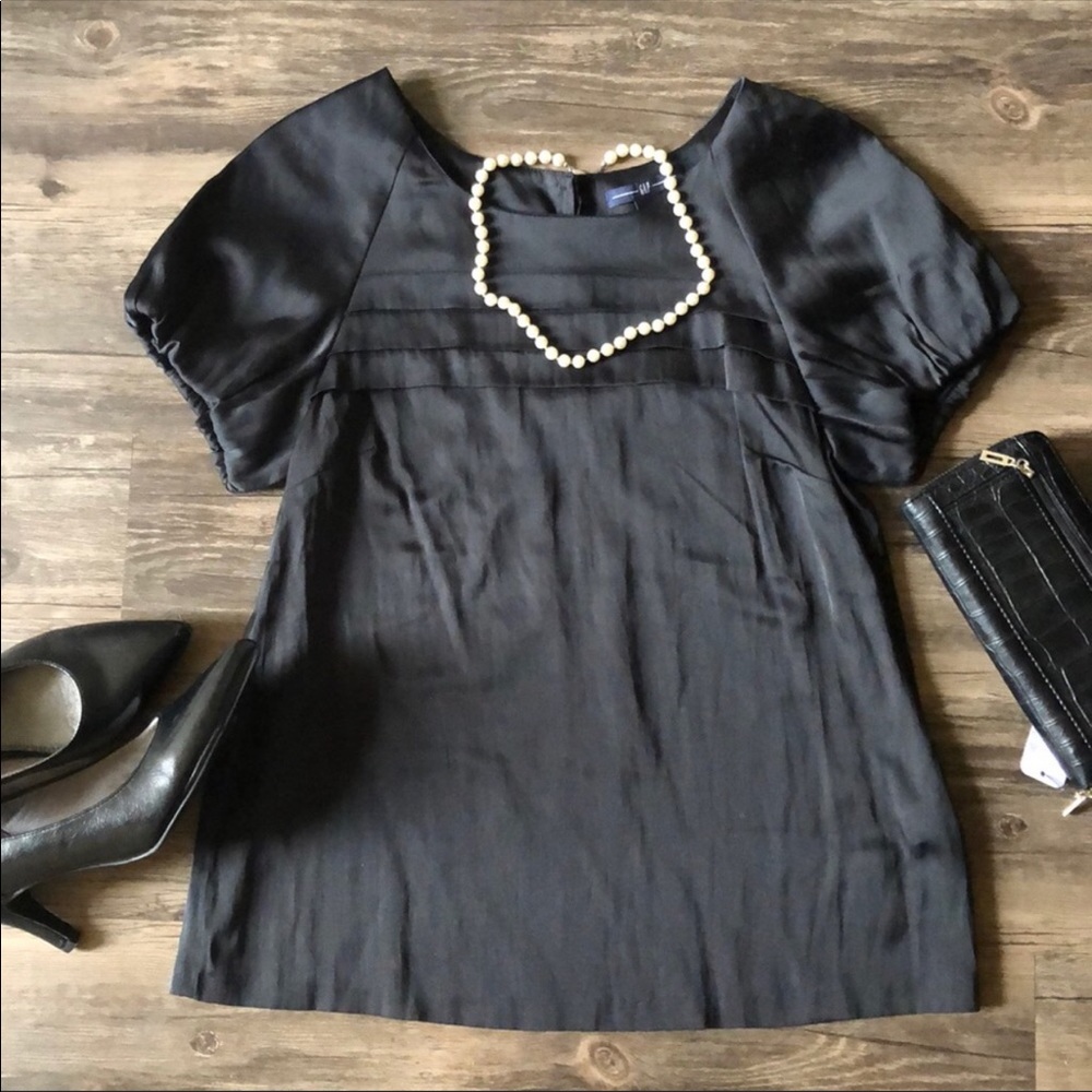 Gap Black Dressy Blouse size XS